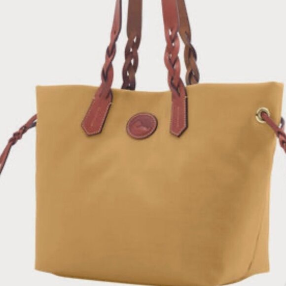 Dooney&Bourke Large Khaki Nylon Shopper- NWT - Picture 3 of 3